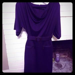 Jessica Howard Belted 3/4 Sleeve Dress